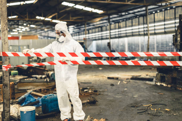 Professional Biohazard technician working in San Marcos, TX
